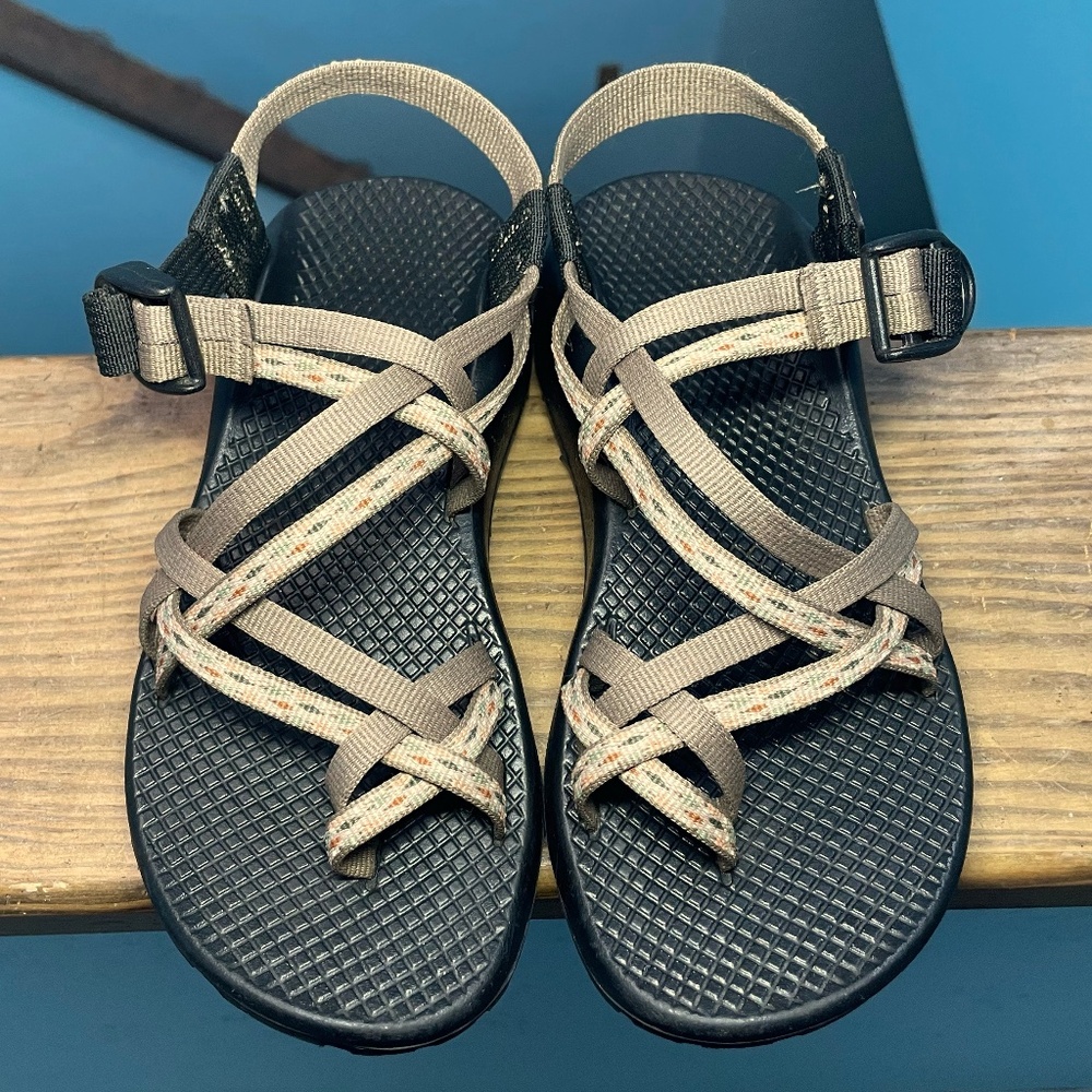 Chaco ZX/2 Women's Sport Sandals Hiking Walking Travel Water Shoes Sz 6 Brown - Picture 5 of 10